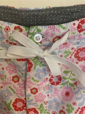 Tommy Hilfiger Floral Drawstring Pajama Pants 100% Cotton